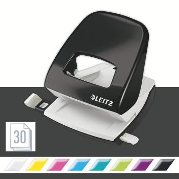 Leitz locher/hefter wow 5095 5095-10-95 schwarz, bundle 30 blatt - Leitz-5095-10-95-4002432121595-04.jpg