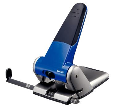 LEITZ Registraturlocher 6.3mm 51800035 blau 65 Blatt