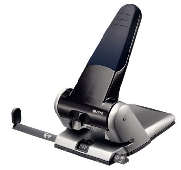 LEITZ Registraturlocher 6.3mm 51800095 schwarz 65 Blatt
