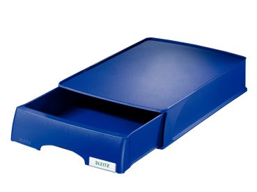 LEITZ Plus Briefkorb A4 52100035 blau
