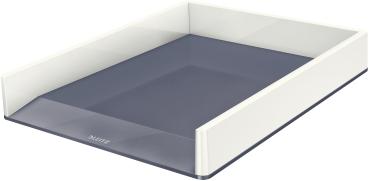 LEITZ Briefkorb WOW A4 5361-10-01 weiss/grau