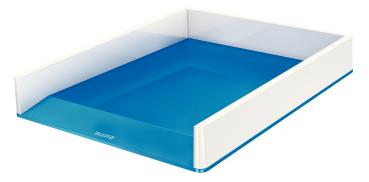 LEITZ Briefkorb WOW A4 5361-10-36 weiss/blau