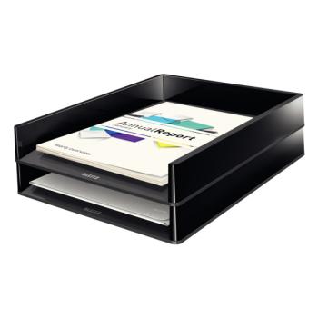 LEITZ Briefkorb Duo Color A4 53610095 schwarz