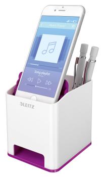 Leitz sound stifteköcher wow 5363-10-62 weiss/violett - Leitz-5363-10-62-4002432122103-02.jpg