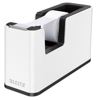 Leitz klebebandabroller wow 19mmx33m 5364-10-95 weiss/schwarz - Leitz-5364-10-95-4002432122158