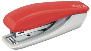 LEITZ Heftgerät Mini NeXXT Recycle 5617-00-25 rot, CO2 neutral 10 Blatt