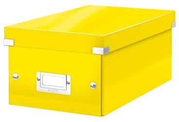 LEITZ Click&Store WOW DVD-Ablagebox 6042-00-16 gelb 206x147x352mm