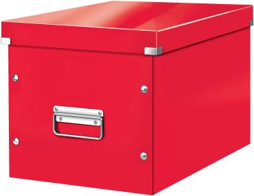 LEITZ Click&Store WOW Cube-Box L 6108-00-26 rot 320x310x360mm