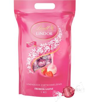 LINDT Lindor Kugeln 801513 Erdbeere & Rahm 1000g