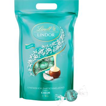LINDT Lindor Kugeln 801516 Kokosnuss 1000g