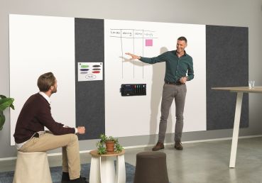 Magnetoplan infinity wall x acoustics 1010213 anthrazit 490x1980mm - Magnetoplan-1010213-4013695062037