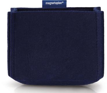 Magnetoplan stiftehalter magnetotray m 1227714 blau, filz recyceled - Magnetoplan-1227714-4013695062839-02.jpg