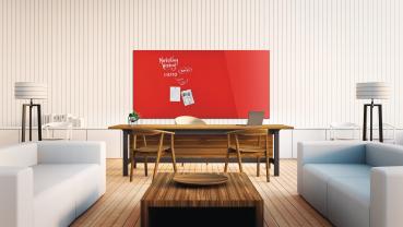 Magnetoplan design-glasboard 1200x900mm 13404006 rot, magnetisch - Magnetoplan-13404006-4013695057149-03.jpg