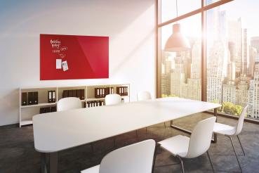 Magnetoplan design-glasboard 1200x900mm 13404006 rot, magnetisch - Magnetoplan-13404006-4013695057149-04.jpg