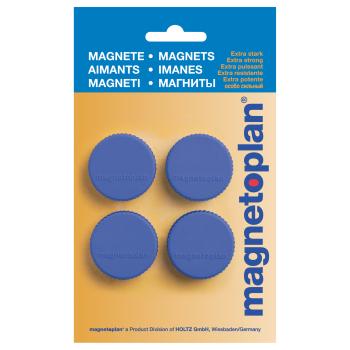 Magnetoplan haltemagnete magnum 16600414 dunkelblau, blister 4 stk. - Magnetoplan-16600414-4013695020556-02.jpg