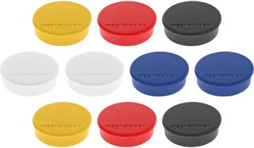 MAGNETOPLAN Magnet Discofix Hobby 24mm 1664510 assortiert ca. 0.3 kg 10 Stk.