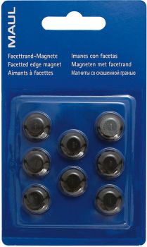 MAUL Magnete 15mm 6175290 schwarz 8 Stück