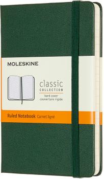 MOLESKINE Notizbuch HC P/A6 629025 liniert,myrtengrün,192 Seiten