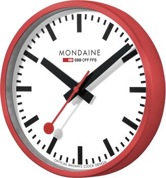 Mondaine wanduhr 250mm a990.11sbc rot/weiss - Mondaine-a990.11sbc-7611382554680-02.jpg