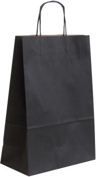 NEUTRAL Tragtaschen Allegra schwarz SDF26-798 Kraft,110g, 26x12x36cm 25 Stk.