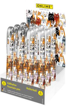 ONLINE Display Schreibgeräte 08390/12 College, Fluffy Cats 12 Stk.