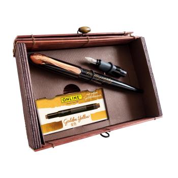Online füllhalterset air rose 10058 black bamboo box - Online-10058-4014421100580-02.jpg
