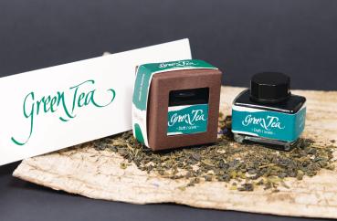 Online tintenglas 15ml 17065/3 dufttinte green tea, green - Online-17065-3-4014421170651-05.jpg