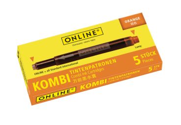 Online tintenpatronen kombi 17174/12 orange 5 stück - Online-17174-12-4014421171740