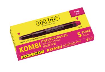 Online tintenpatronen kombi 17175/12 pink 5 stück - Online-17175-12-4014421171757
