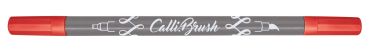 ONLINE Callibrush Pen Double Tip 2mm 19055/6 Rot