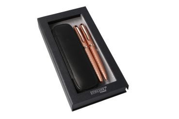 Online set fh/ks diamond 34667 rosegold, lederetui - Online-34667-4014421346674
