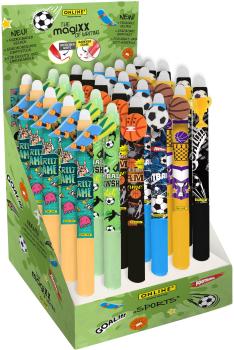 ONLINE Gelschreiber magiXX Fun Sports 35388/30 Display, assortiert 30 Stück