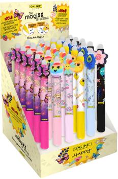 ONLINE Gelschreiber magiXX Fun Happy 35416/30 Display, assortiert 30 Stück