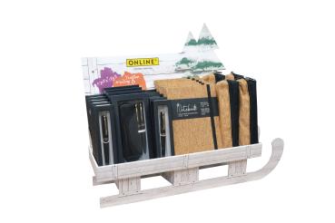 ONLINE Display Eleganza + Cork 81706 Farben sort., Christmas Sleigh