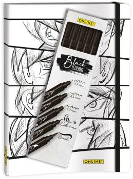 Online set manga 8190 bullet jour.& black lettering - Online-8190-4014421081902