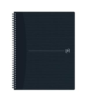 OXFORD Origins Spiralheft 400149999 A4+, liniert 70 Blatt, schwarz