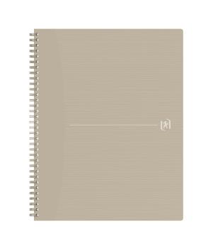 OXFORD Origins Spiralheft 400150009 A4+, kariert 70 Blatt, beige