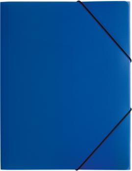 PAGNA Gummibandmappe Trend A4 21613-07 blau 3 Klappen