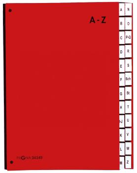 Pagna pultordner color a4 24249-01 rot a-z - Pagna-24249-01-4013951000261-02.jpg