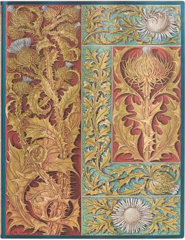 PAPERBLANKS Notizbuch Ultra FB9407-4 Wilde Distel,blanko 176 Seiten
