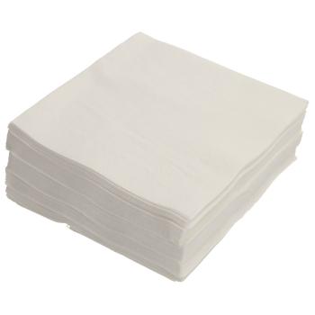 PAPSTAR rviette 33x33cm PAP86976 -lagig, weiss, 50 Stk.