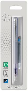 PARKER Füllfederhalter M 2159765 VECTOR XL silber