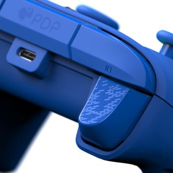 Pdp afterglow wave wired ctrl 049-024-bl xbox seriesx, blue - Pdp-049-024-bl-0708056071783-07.jpg