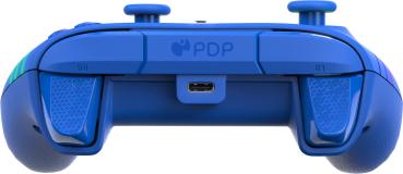 Pdp afterglow wave wired ctrl 049-024-bl xbox seriesx, blue - Pdp-049-024-bl-0708056071783-10.jpg