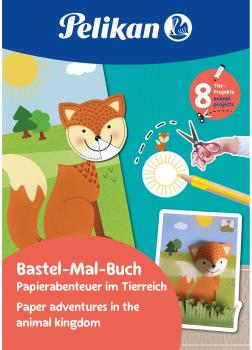 PELIKAN Verbastelbuch Tierreich 101547 A4 140g/m2