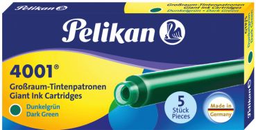 PELIKAN Tintenpatronen GTP/5 300070 grün 5 Stück