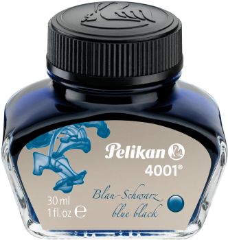 Pelikan tinte 4001 30ml 301028 blauschwarz - Pelikan-301028-4012700301024