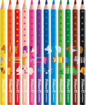Pelikan buntstifte combino 811194 12 farben tier-motive - Pelikan-811194-4012700811196-03.jpg