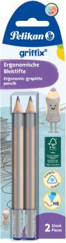 PELIKAN Bleistift Griffix HB 817011 grau