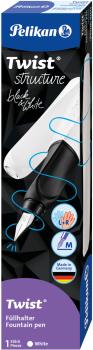 PELIKAN Füllhalter Twist Strucure M 824620 weiss